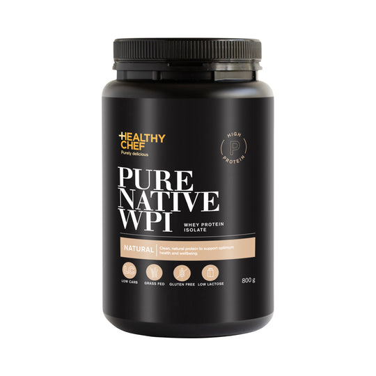 THE HEALTHY CHEF PURE NATIVE WPI NATURAL 800G