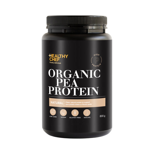 THE HEALTHY CHEF ORGANIC PEA PROTEIN NATURAL 800G