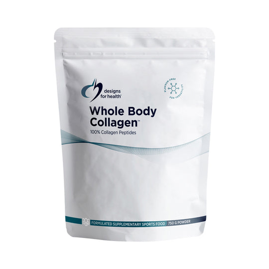 DESIGNS FOR HEALTH WHOLE BODY COLLAGEN 100% COLLAGEN PEPTIDES 750G
