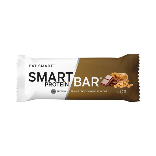 SMART BAR PROTEIN PEANUT CHOC CARAMEL 60G X 12 PACK