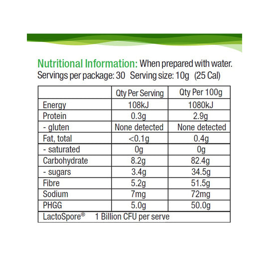 SUPERFLORA GREENS+ DAILY GUT HEALTH BOOST 300G