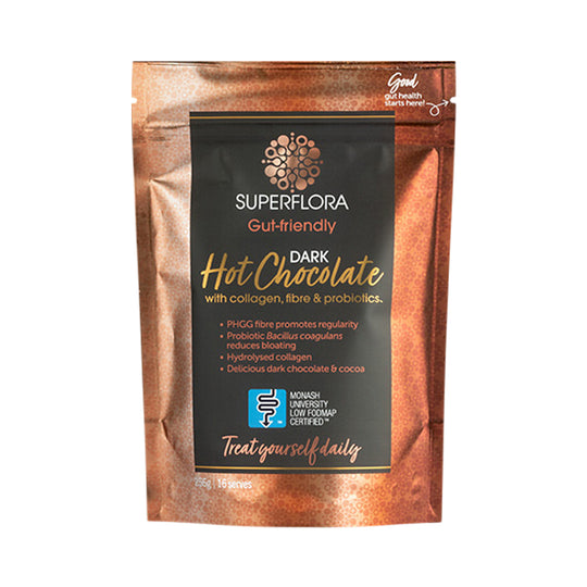 SUPERFLORA DARK HOT CHOCOLATE 256G