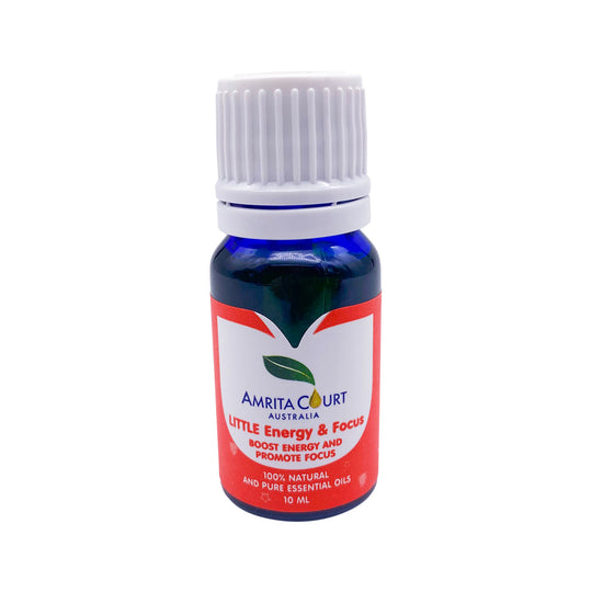 Amrita Court LITTLE 100% Natural & Pure Essential Oil Blend Energy & Focus 10ml