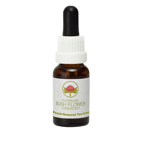 Australian Bush Flower Essences Peach Flowered Tea Tree 15ml
