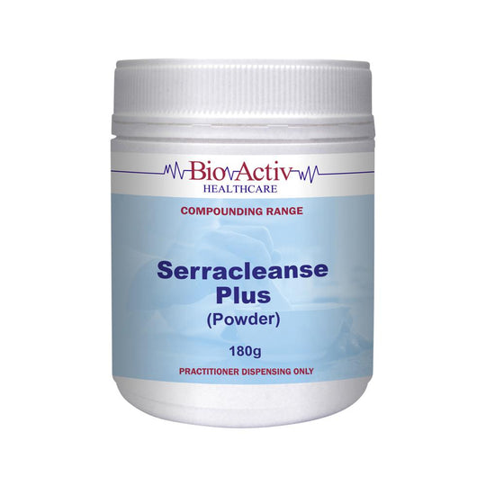 BIOACTIV HEALTHCARE COMPOUNDING RANGE SERRACLEANSE PLUS 180G