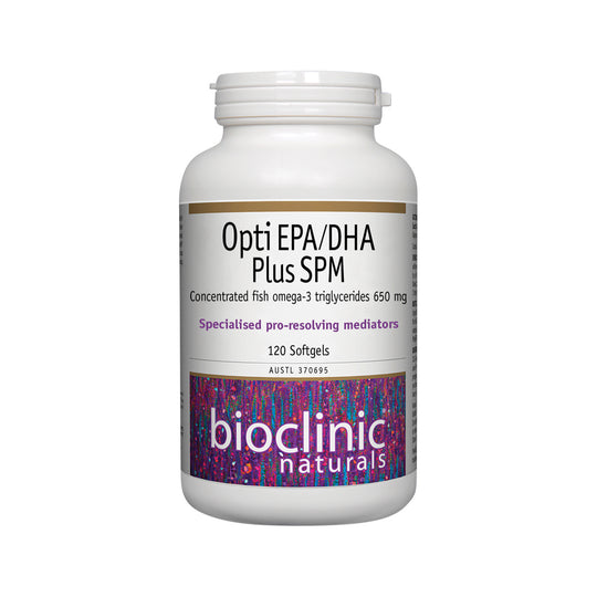 Bioclinic Naturals Opti EPA/DHA Plus SPM 120c