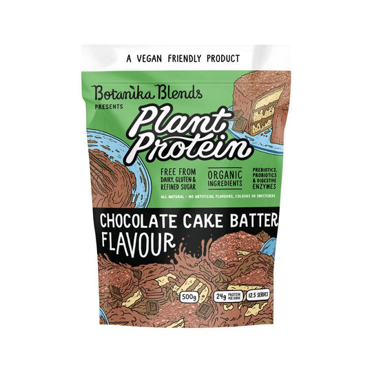 BOTANIKA BLENDS PLANT PROTEIN CHOCOLATE CAKE BATTER 500G