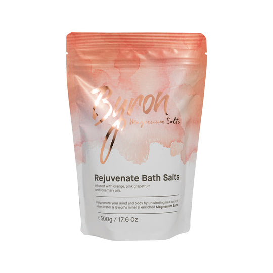 Byron Epsom Salts Rejuvenate Bath Salts 500g SELL THROUGH