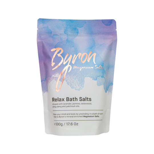 Byron Epsom Salts Relax Bath Salts 500g SELL THROUGH