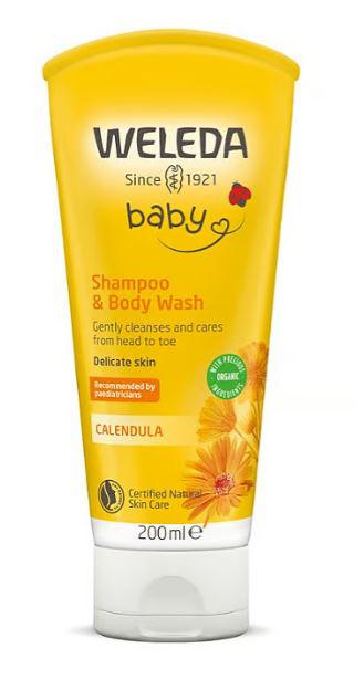 Weleda Baby Shampoo & Body Wash Calendula 200ml