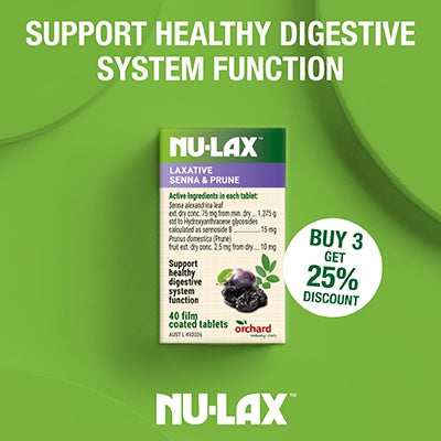 Nu-Lax Natural Laxative Extra Strength Senna & Prunes 40t