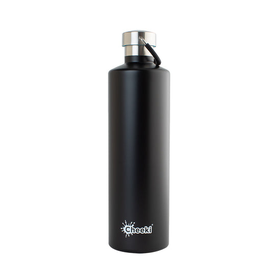 Cheeki Insulated Bottle Classic Matte Black (Large) 1L