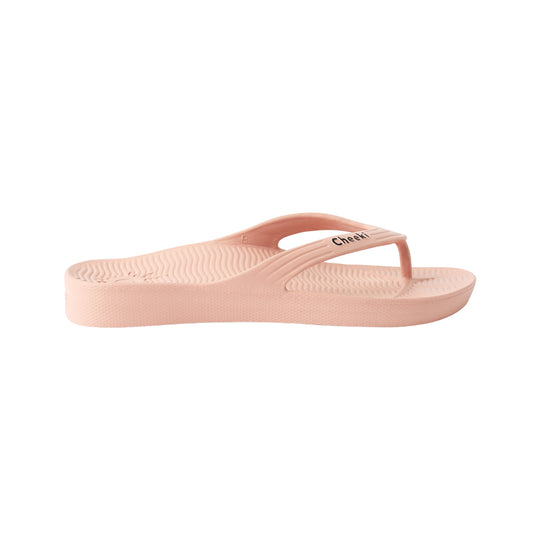 Cheeki Arch Support Thongs Pink Womens Size US9