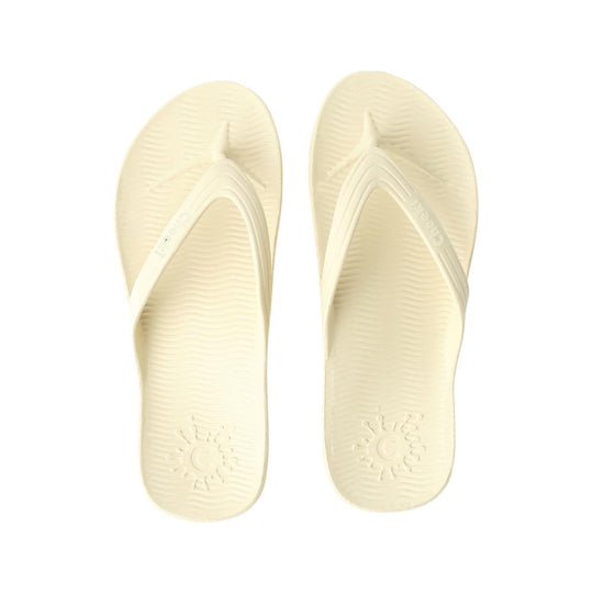 CHEEKI THONGS ARCH SUPPORT SANDSTONE KIDS SIZE K13