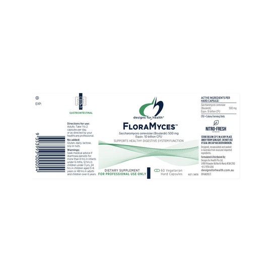 Designs For Health FloraMyces 60vc