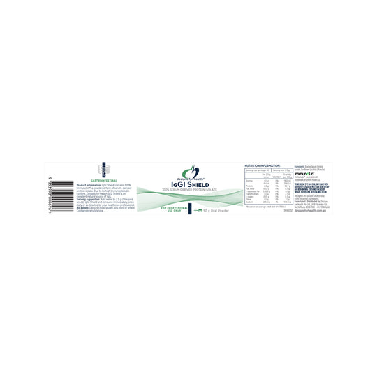 Designs For Health IgGI Shield Oral Powder 50g