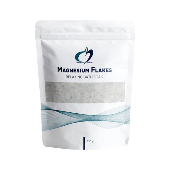 Designs For Health Magnesium Flakes (Relaxing Bath Soak) 750g SELL THROUGH