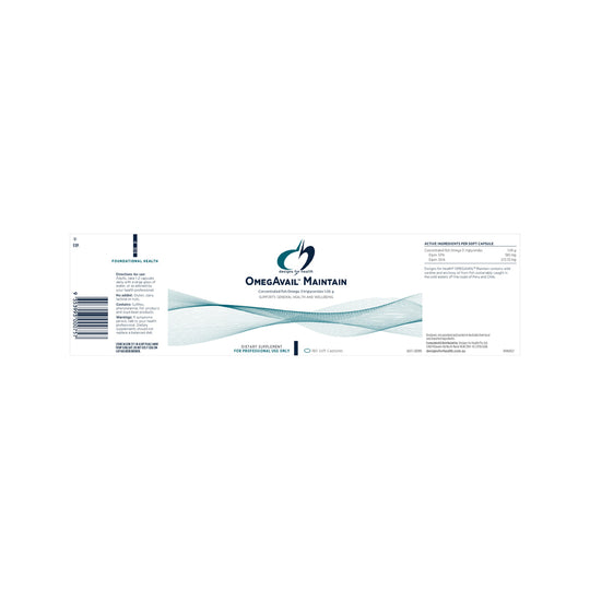 Designs For Health OmegAvail Maintain 180c