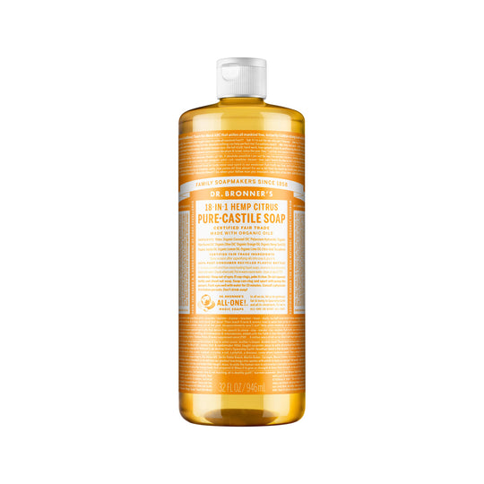 DR. BRONNERS PURE-CASTILE MAGIC SOAP LIQUID (18-IN-1) CITRUS 946ML
