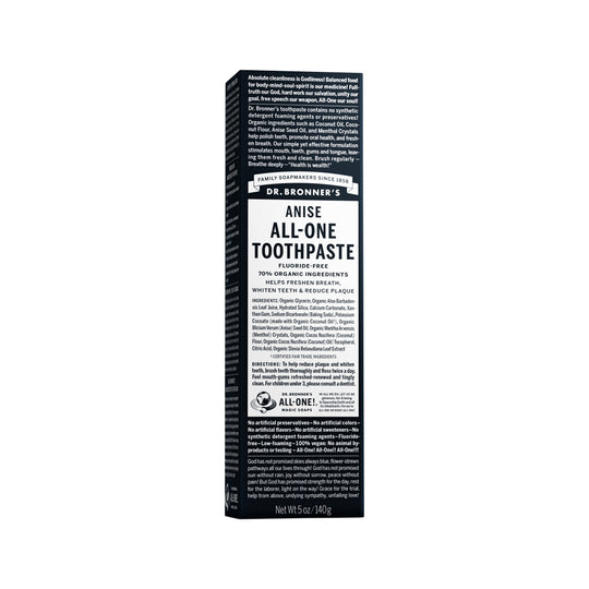 Dr. Bronners Toothpaste (All-One) Anise 140g