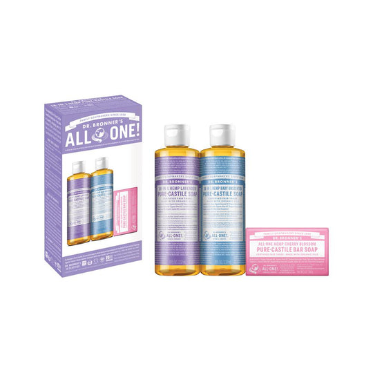 DR. BRONNERS PURE CASTILE SOAP LOVE UNITES PACK