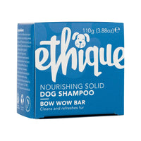 Ethique Dog Bar Shampoo Solid Bow Wow Bar 110g SELL THROUGH