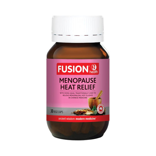 FUSION HEALTH MENOPAUSE HEAT RELIEF 30VC