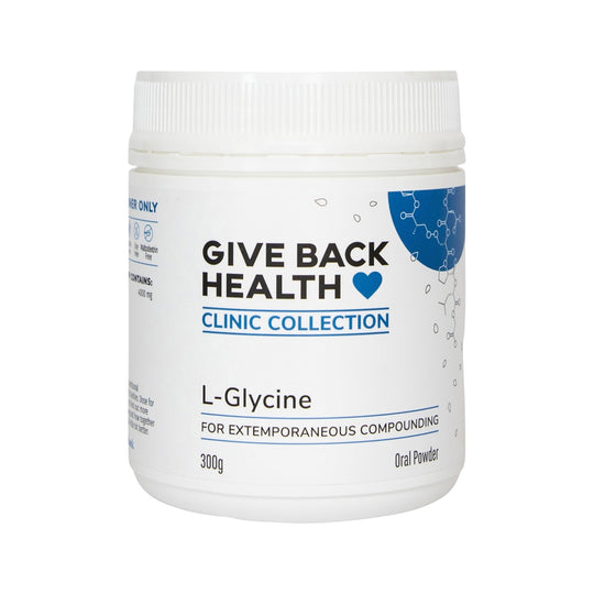 Give Back Health Clinic Collection L-Glycine Oral Powder 300g