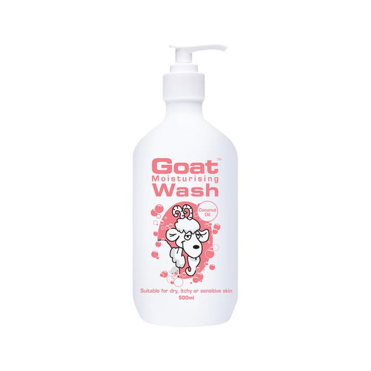 Goat Soap Australia Goat Moisturising Wash Coconut 500ml SELL THROUGH