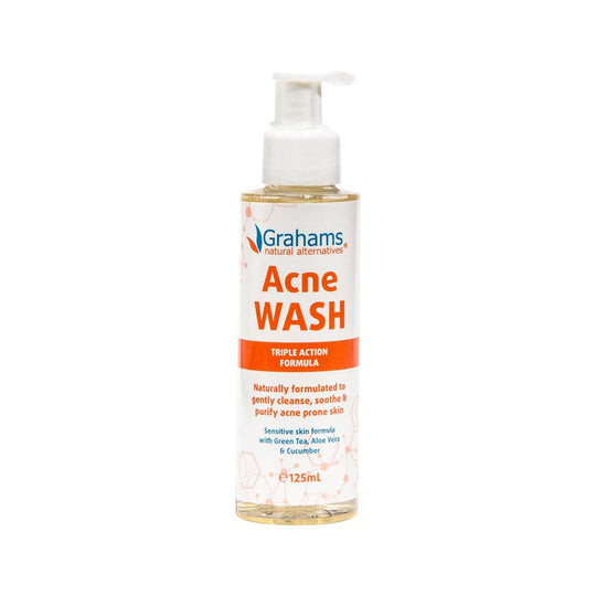 Grahams Natural Acne Wash 125ml