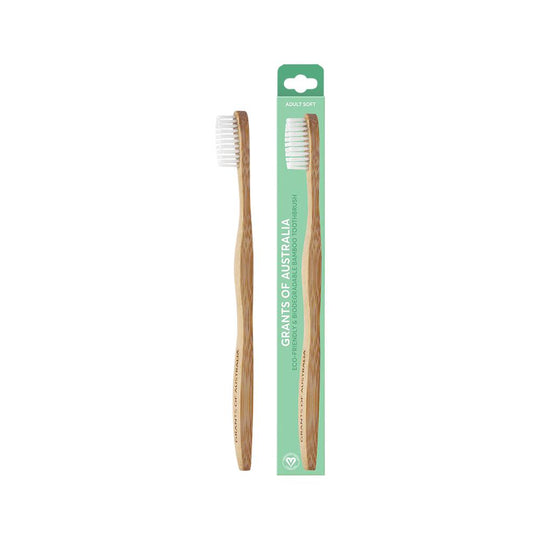 Grants Of Australia Biodegradable Bamboo Toothbrush Adult Soft