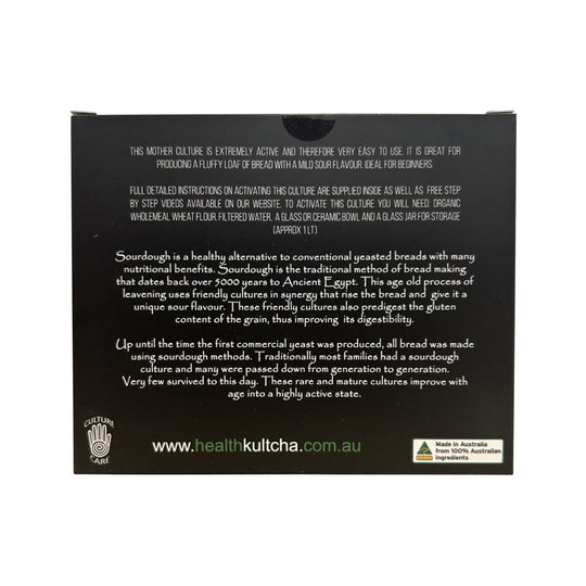 Health Kultcha Organic Ancient Sourdough Culture
