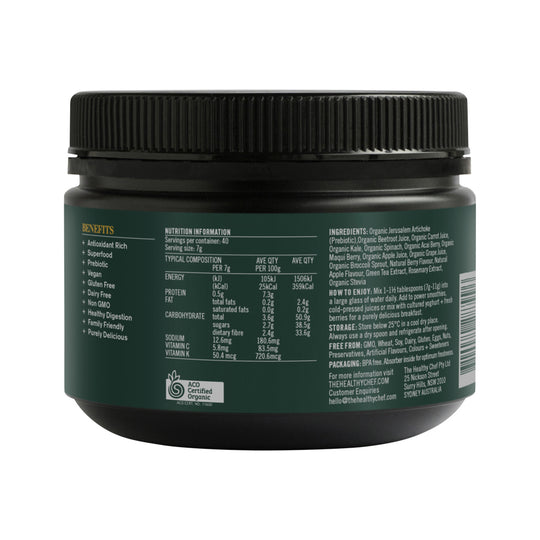 The Healthy Chef Organic Superfood Wild Berry 280g
