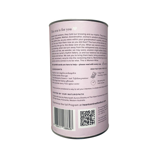 The Heart Centred Herb Company Women + Wise x 14 Tea Bags