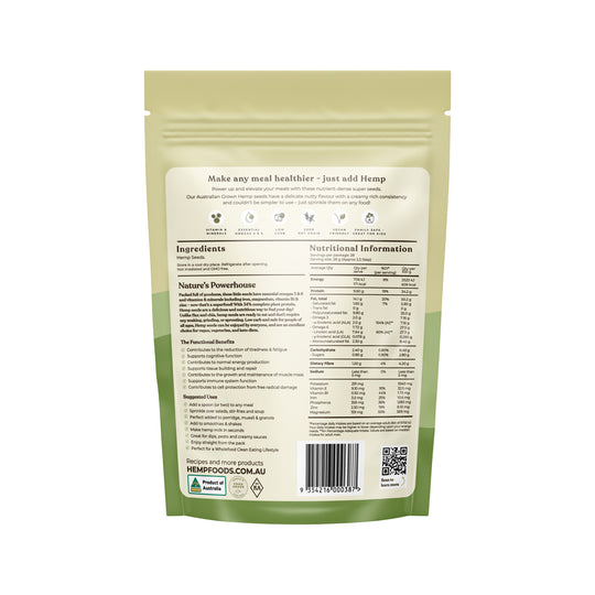 Hemp Foods Australia Australian Hemp Seeds (Hulled) 800g