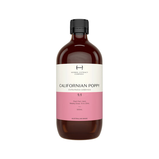 Herbal Extract Company Californian Poppy 1:1 500ml