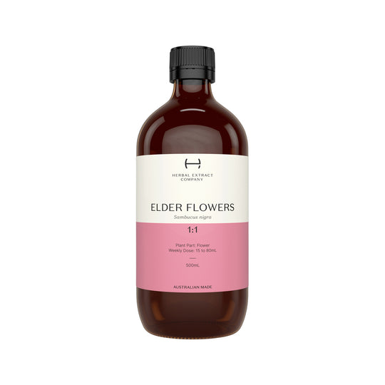 Herbal Extract Company Elder Flowers 1:1 500ml