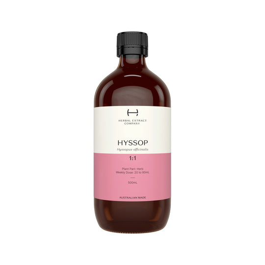 Herbal Extract Company Hyssop 1:1 500ml
