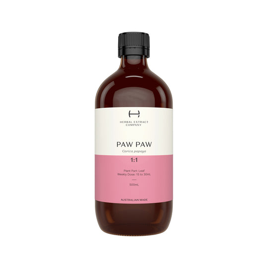 Herbal Extract Company Paw Paw 1:1 500ml