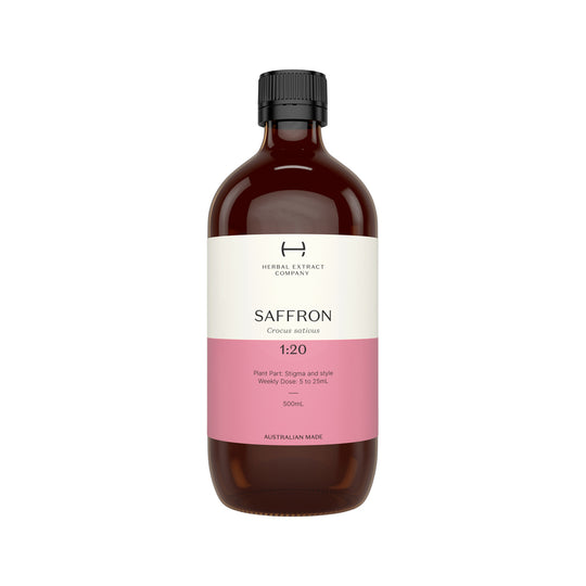 Herbal Extract Company Saffron 1:20 500ml