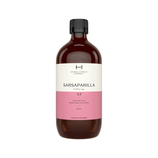 Herbal Extract Company Sarsaparilla 1:1 500ml SELL THROUGH NEW SKU 2961075