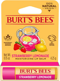 Burts Bees Moisturising Lip Balm Strawberry Lemonade 4.25g