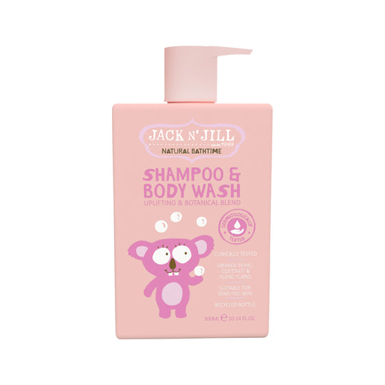 Jack N Jill Natural Bathtime Shampoo & Body Wash 300ml