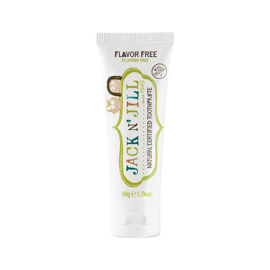 Jack N Jill Natural Toothpaste (Fluoride Free) Flavour Free 50g