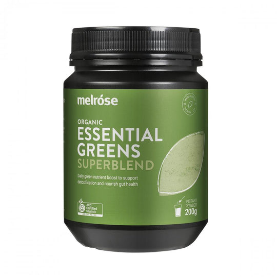 Melrose Organic Essential Greens Superblend Powder 200g