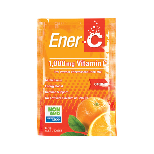 Martin & Pleasance Ener-C 1000mg Vitamin C Drink Mix Orange Sachet 8.7g x 12 Pack