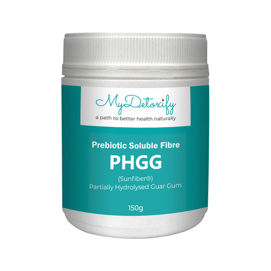 PREBIOTIC SOLUBLE FIBRE PARTIALLY HYDROLYSED GUAR GUM (SUNFIBER) 150G
