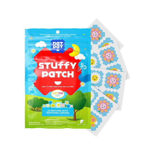 NATPAT StuffyPatch Stickers x 24 Pack