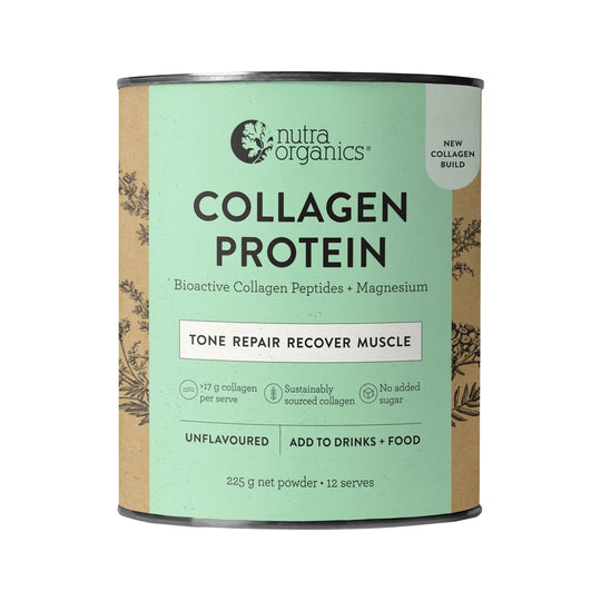 Nutra Organics Collagen Build Unflavoured 225g