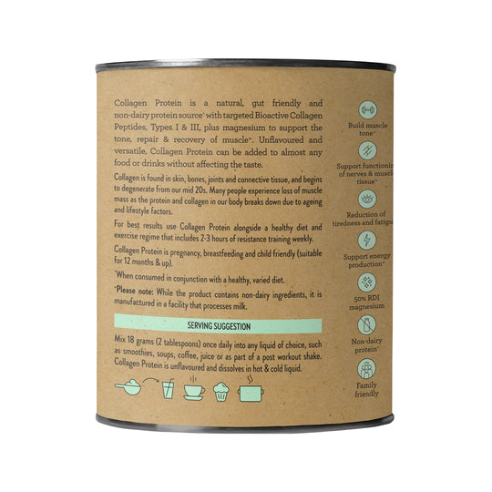 Nutra Organics Collagen Build Unflavoured 225g